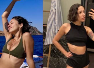 ‘En seksi Türk kadını’ seçilmişti! Bikinili pozuna yorum yağdı