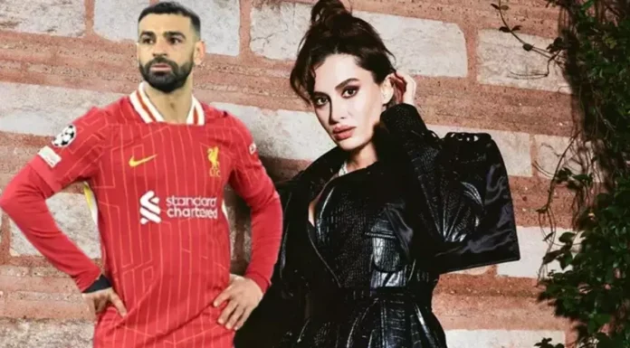 Hande Doğandemir ve Mohamed Salah aynı fotoğrafta