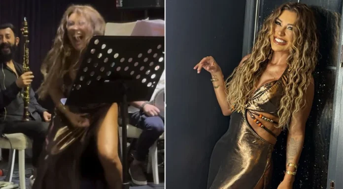 Selen Görgüzel’in dansı olay oldu