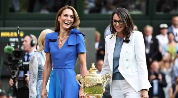 Kate Mıddleton, Wimbledon Tenis Turnuvası’nda ayakta alkışlandı