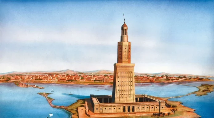 Efsane İskenderiye Feneri göründü