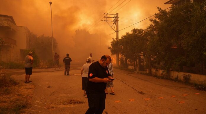 İzmir kıyameti yaşıyor! Yangınlara müdahale sürüyor