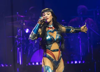 Hayranı sahnede bayıldı