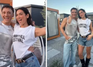 Edis ve Dua Lipa Kosova’ya damga vurdu! 2 isim aynı karede