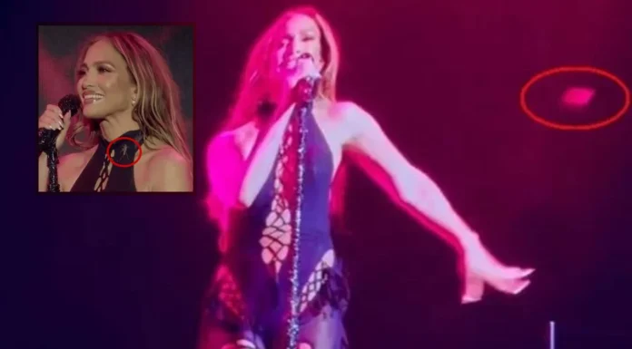 Jennifer Lopez’e sahnede çekirge şoku