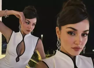 Hande Erçel’den Milano kombini. Moda haftasına katıldı