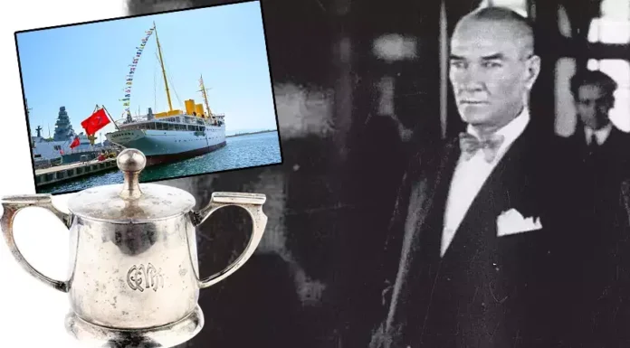 Atatürk’ün eşyaları ulusal miras mı, müzayedelik eser mi? Savarona yadigârı şekerlik satışta