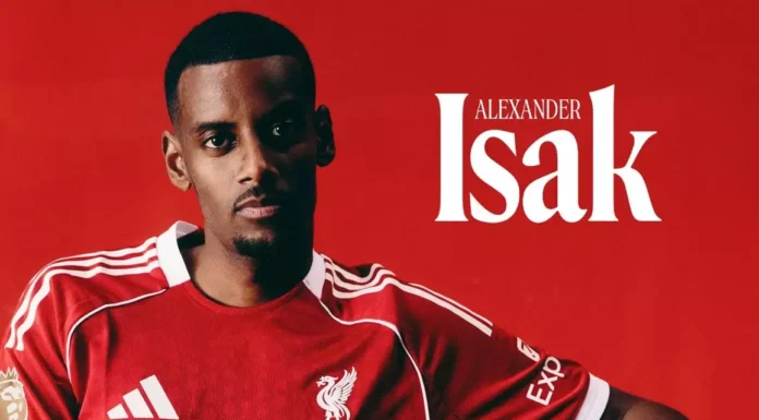 Alexander Isak, Premier Lig rekorunu kırarak Liverpool’da