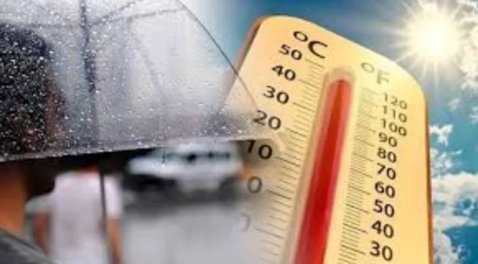 Bir tarafta kavurucu sıcak, diğer tarafta sağanak. Meteoroloji saat vererek uyardı