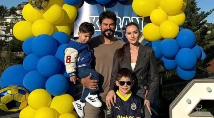 Baba oğul maç keyfi yaptı