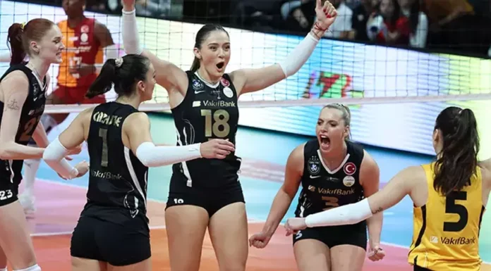Vakıfbank, Galatasaray Daikin’i 3-0 ile geçti
