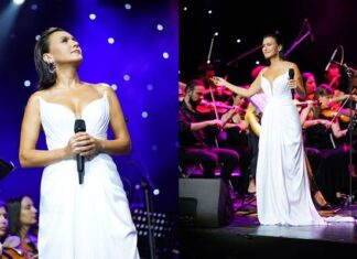 Yağmura rağmen Şevval Sam coşkusu