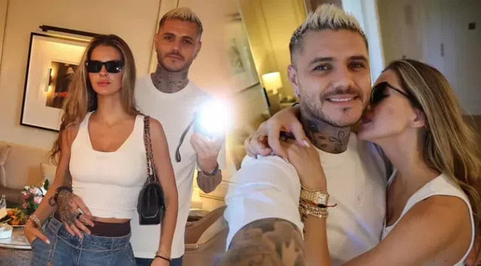 Romantik sevgili! Icardi ve sevgilisinden aşk dolu poz