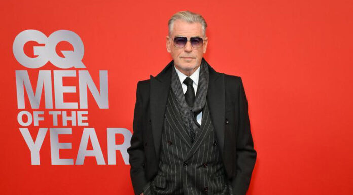 Pierce Brosnan, GQ’nun “Yılın Erkekleri” gecesine katıldı