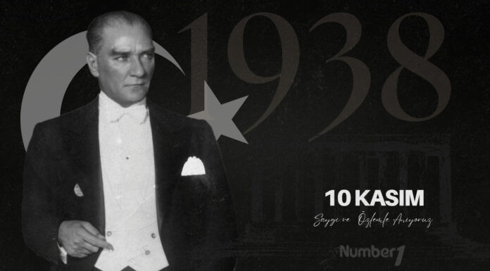 10 Kasım: Atatürk’ü Saygı ve Özlemle Anıyoruz