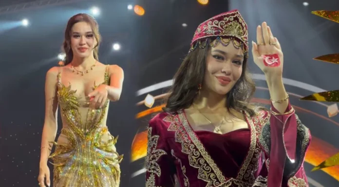 Miss Universe adayı Ceren Arslan’dan dikkat çeken paylaşım: ‘Türk bayrağına izin verilmedi’