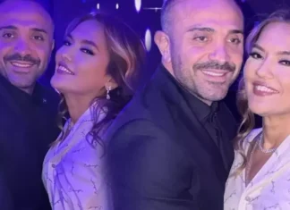 Demet Akalın ve Okan Kurt 14. yıl dönümünü kutladı