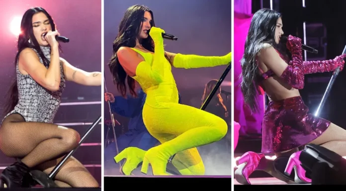 Dua Lipa pozlarıyla yine sosyal medyayı salladı