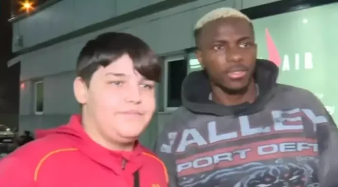 Victor Osimhen İstanbul’a geldi! Sakatlık açıklaması…