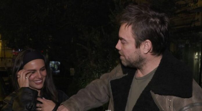 Murat Dalkılıç ve Özgü Kaya Cihangir’de görüntülendi