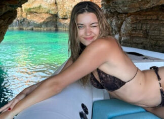 Afra Saraçoğlu, Amsterdam’da tatile çıktı