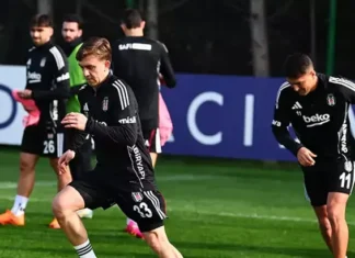Beşiktaş, Gaziantep FK maçı için hazırlıklarını sürdürdü