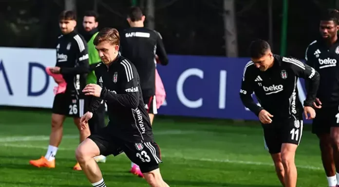 Beşiktaş, Gaziantep FK maçı için hazırlıklarını sürdürdü