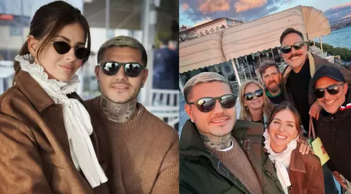 Mauro Icardi ve sevgilisinde romantik paylaşım