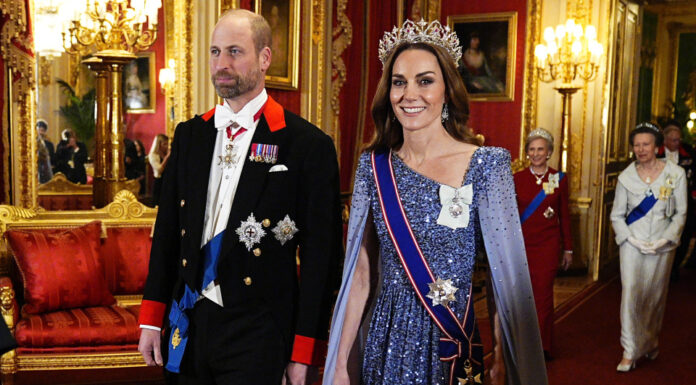 Kraliyet yemeği tüm görkemiyle gerçekleşti