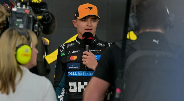 F1 şampiyonu Lando Norris’e özel karşılama