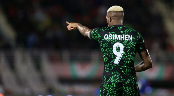 Osimhen, Tunus maçında taraftarı büyüledi