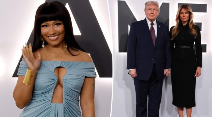 Nicki Minaj, Washington’daki “Melania” Filminin Galasına Katıldı