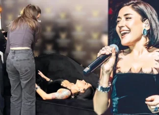 Melek Mosso hayranlarını endişelendirdi! Sahnede fenalaştı