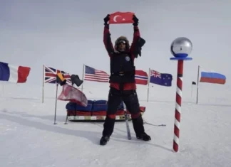 Ali Rıza Bilal, Antarktika’da tarih yazdı