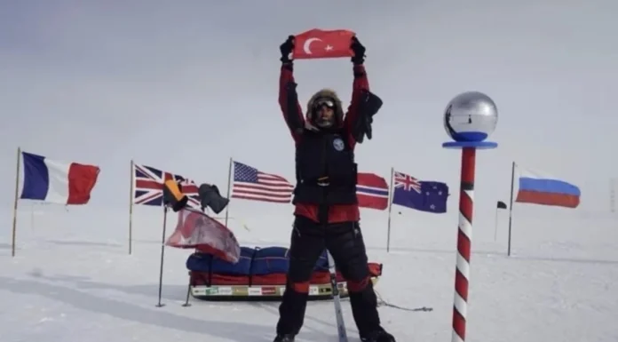 Ali Rıza Bilal, Antarktika’da tarih yazdı