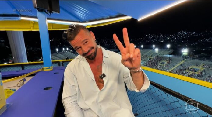 Ricky Martin, Rio Karnavalı’nda samba yaptı