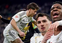 Real Madrid 2-1 Rayo Vallecano: Arda Güler 77 dakika oynadı