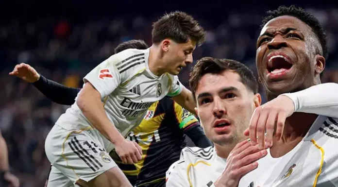 Real Madrid 2-1 Rayo Vallecano: Arda Güler 77 dakika oynadı