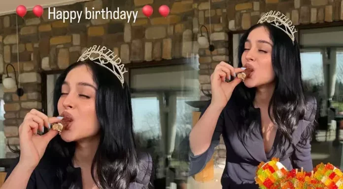 Cemre Baysel’e Güller ve Günahlar setinde doğum günü sürprizi