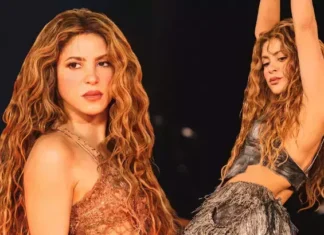 Dünyaca ünlü şarkıcı Shakira’nın sahnesinde talihsiz kaza: Yere düştü