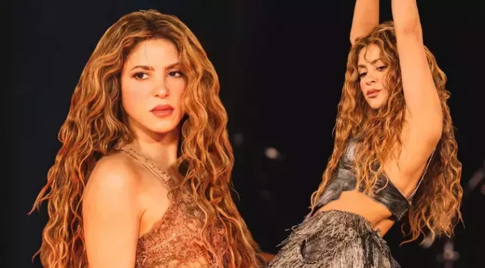 Dünyaca ünlü şarkıcı Shakira’nın sahnesinde talihsiz kaza: Yere düştü