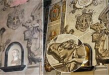 Melek figürü restorasyondan sonra Meloni’ye benzetildi