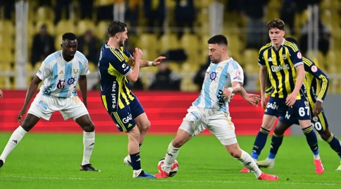 Fenerbahçe geriden gelip kazandı: Erzurumspor’u 3-1 mağlup etti