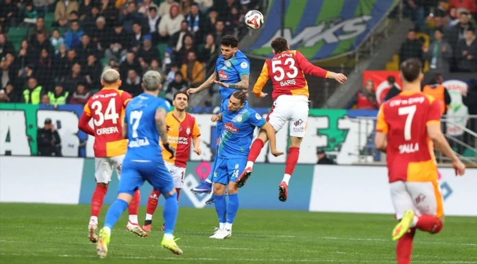Galatasaray Rize deplasmanından 3 golle döndü