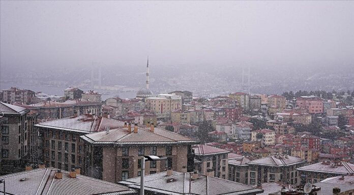 İstanbul’da 15 ilçeye kar uyarısı