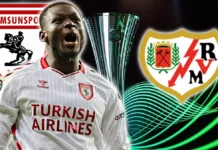 Samsunspor, Rayo Vallecano ile eşleşti