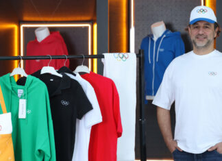 Çağlayan Çetin, yerli üretim Olimpiyat Koleksiyonu’nu dünyaya taşıdı