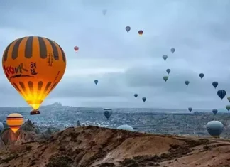 Kapadokya doldu taştı