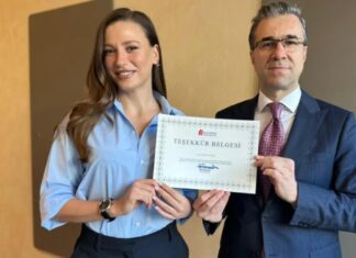 Maliye’den teşekkür belgesi