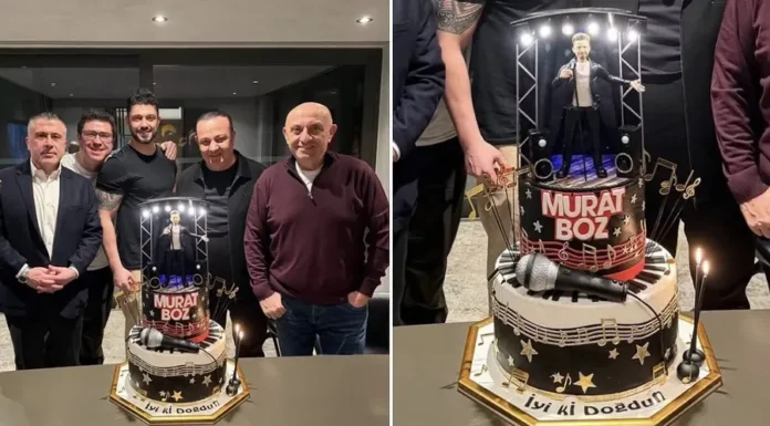Murat Boz’a Sürpriz Doğum Günü